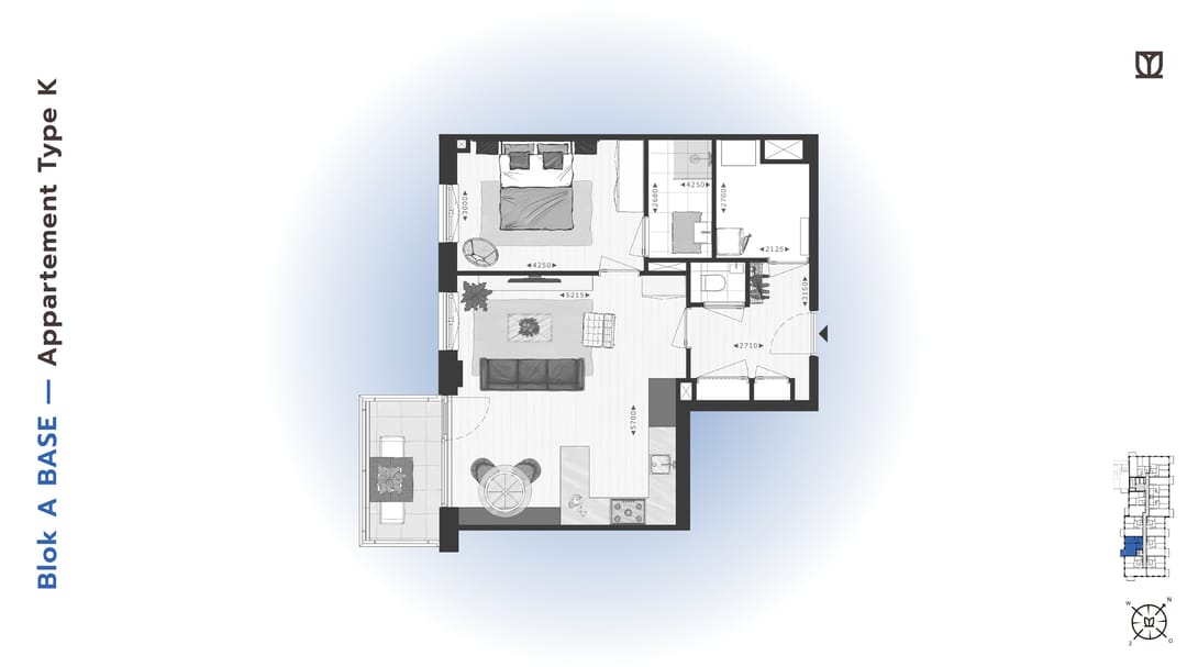 Foto 17 van 175 | BASE | Koopapp Type K/S | Blok A (Bouwnr. 175)