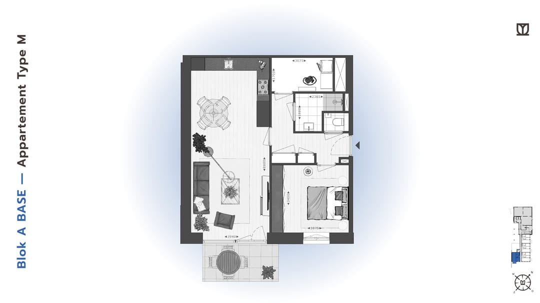 Foto 17 van 147 | BASE | Koopapp Type M/S | Blok A (Bouwnr. 147)