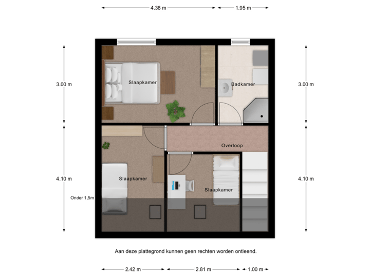 Eerste verdieping Smidsweg 5