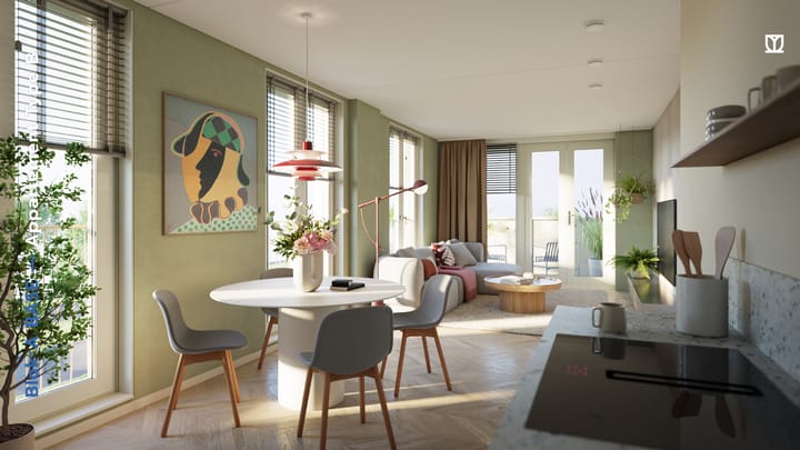 Photo 2 of 127 | BASE | Koopapp Type B/M | Blok A (Bouwnr. 127)