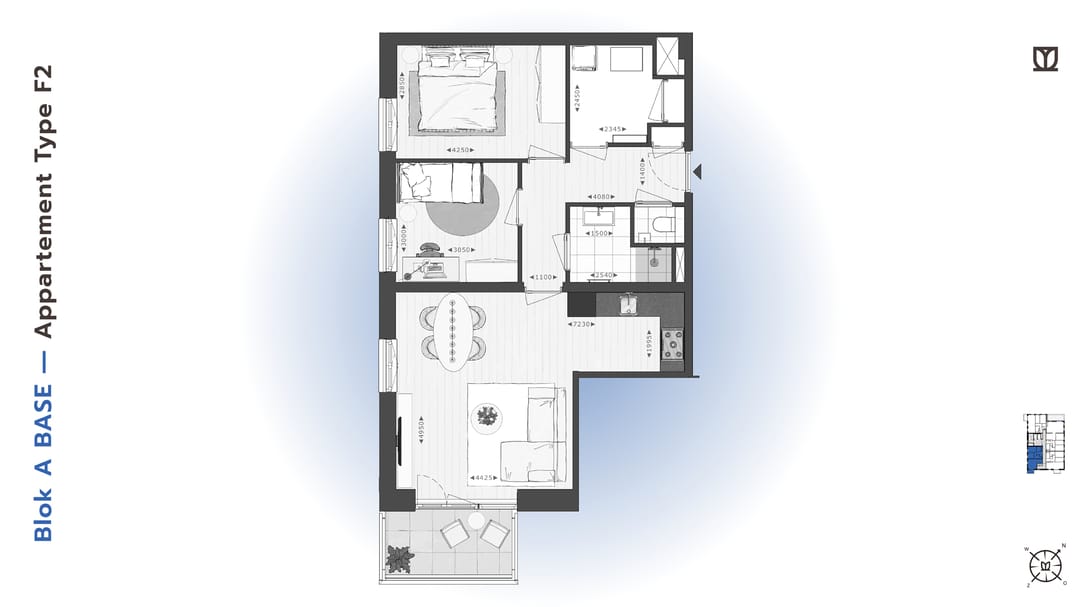 Foto 16 van 143 | BASE | Koopapp Type F/M | Blok A (Bouwnr. 143)