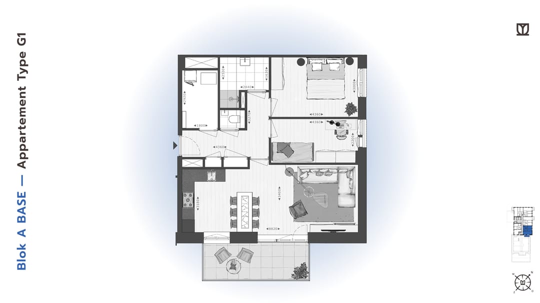 Foto 16 van 135 | BASE | Koopapp Type G/M | Blok A (Bouwnr. 135)
