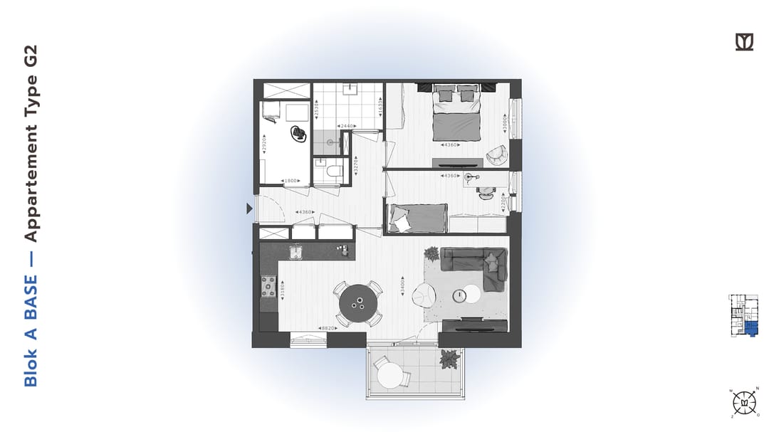 Foto 16 van 140 | BASE | Koopapp Type G/M | Blok A (Bouwnr. 140)