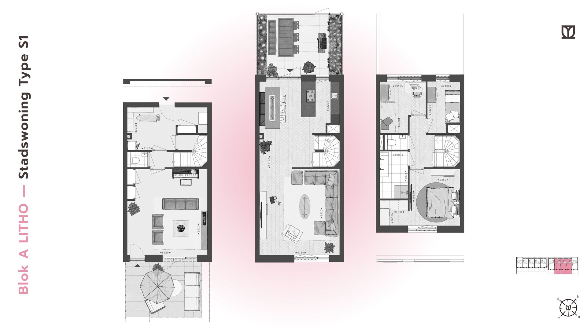 Foto 15 van 185 | LITHO | Stadswon Type S/XL | Blok A (Bouwnr. 185)