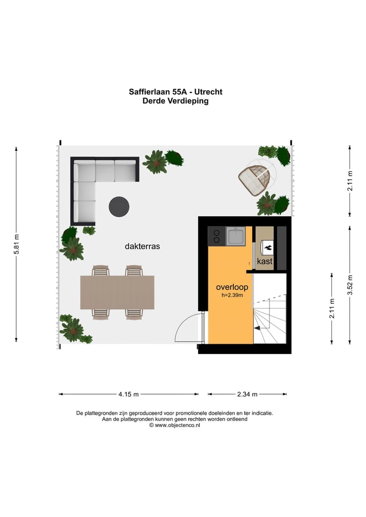 Foto 52 van Saffierlaan 55-A