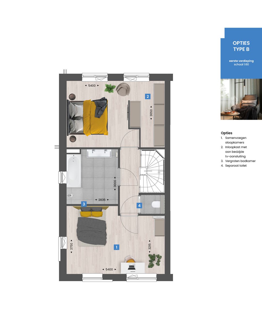 Foto 26 van Tweekapper | TYPE B (Bouwnr. 2)