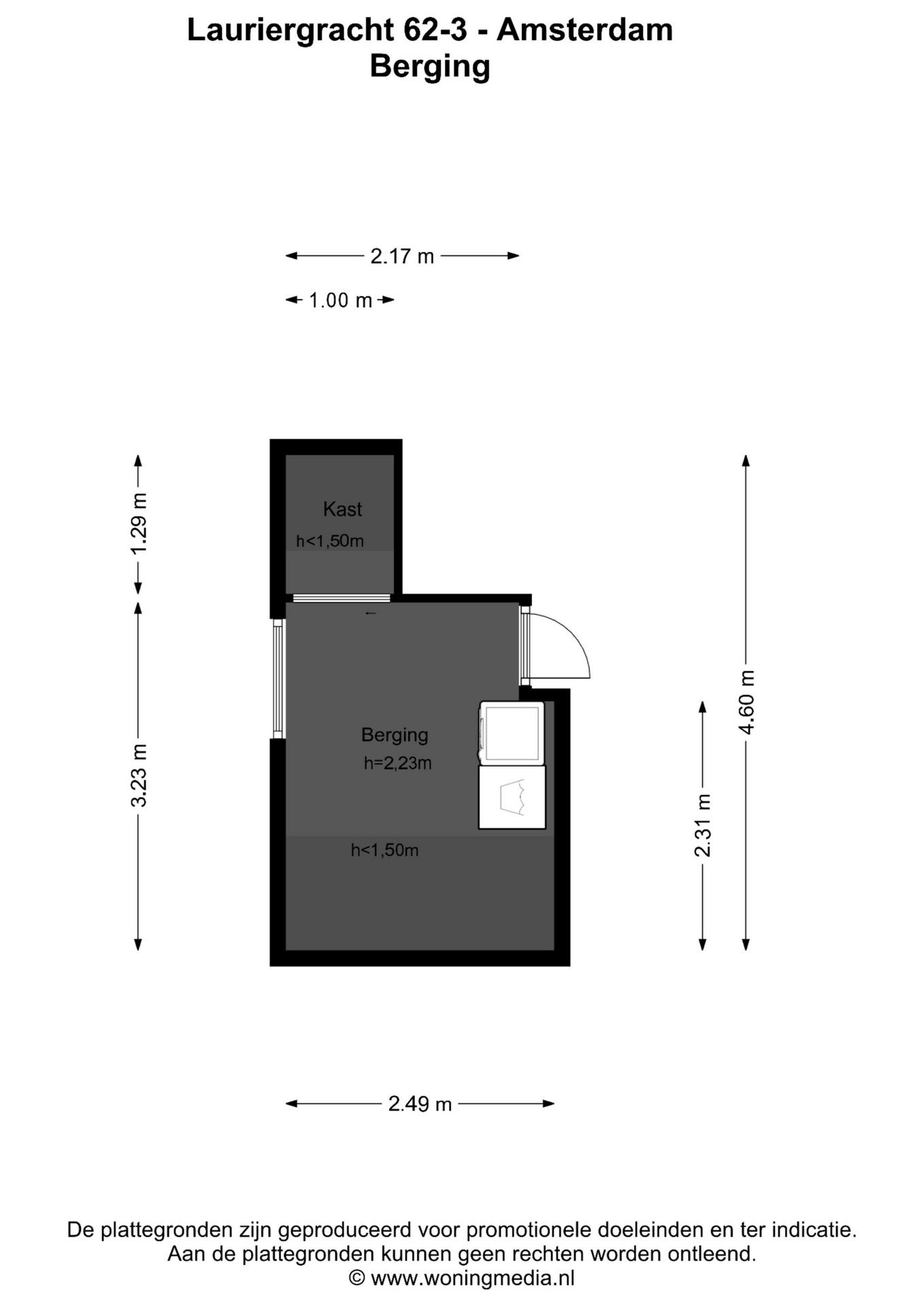 Foto 27 van Lauriergracht 62-3