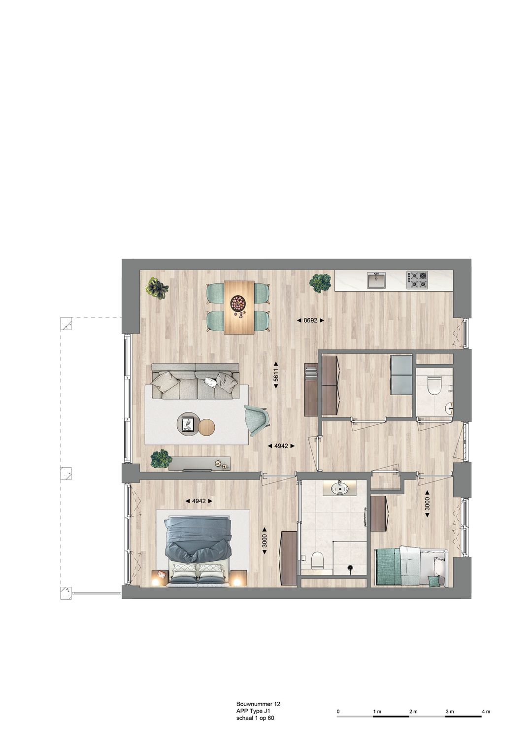 Foto 2 van Appartementen (Bouwnr. 12)