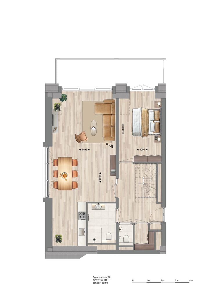 Foto 2 van Appartementen (Bouwnr. 21)