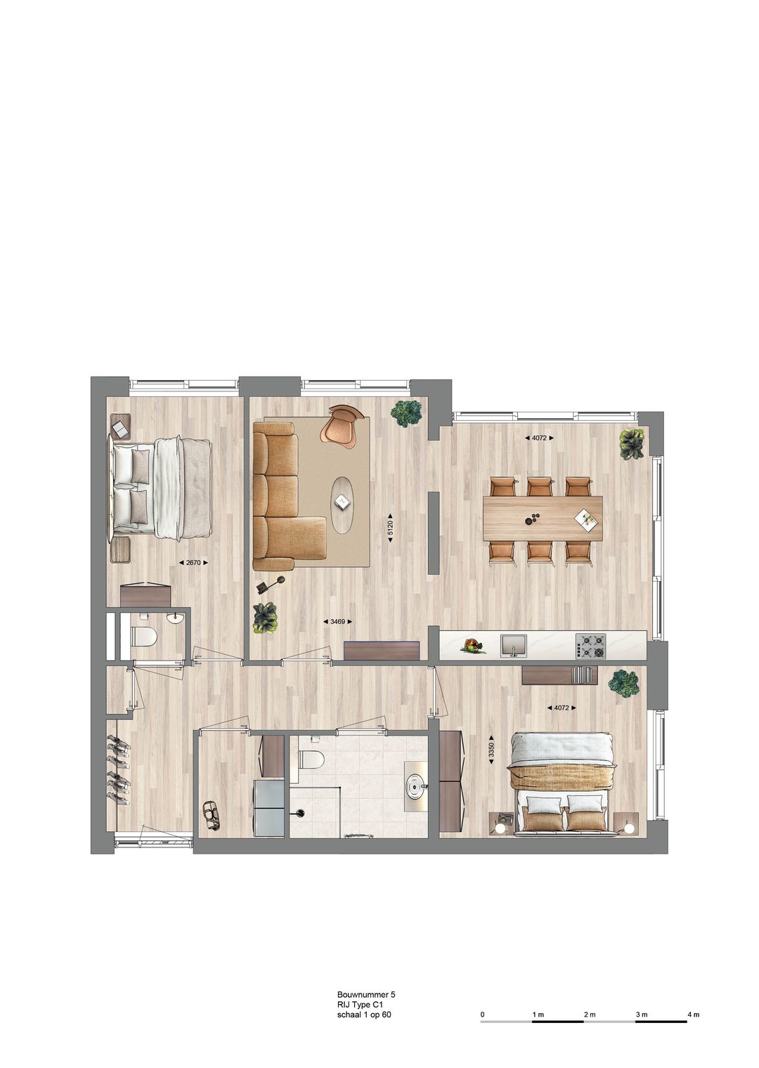 Foto 2 van Woningen (Bouwnr. 5)