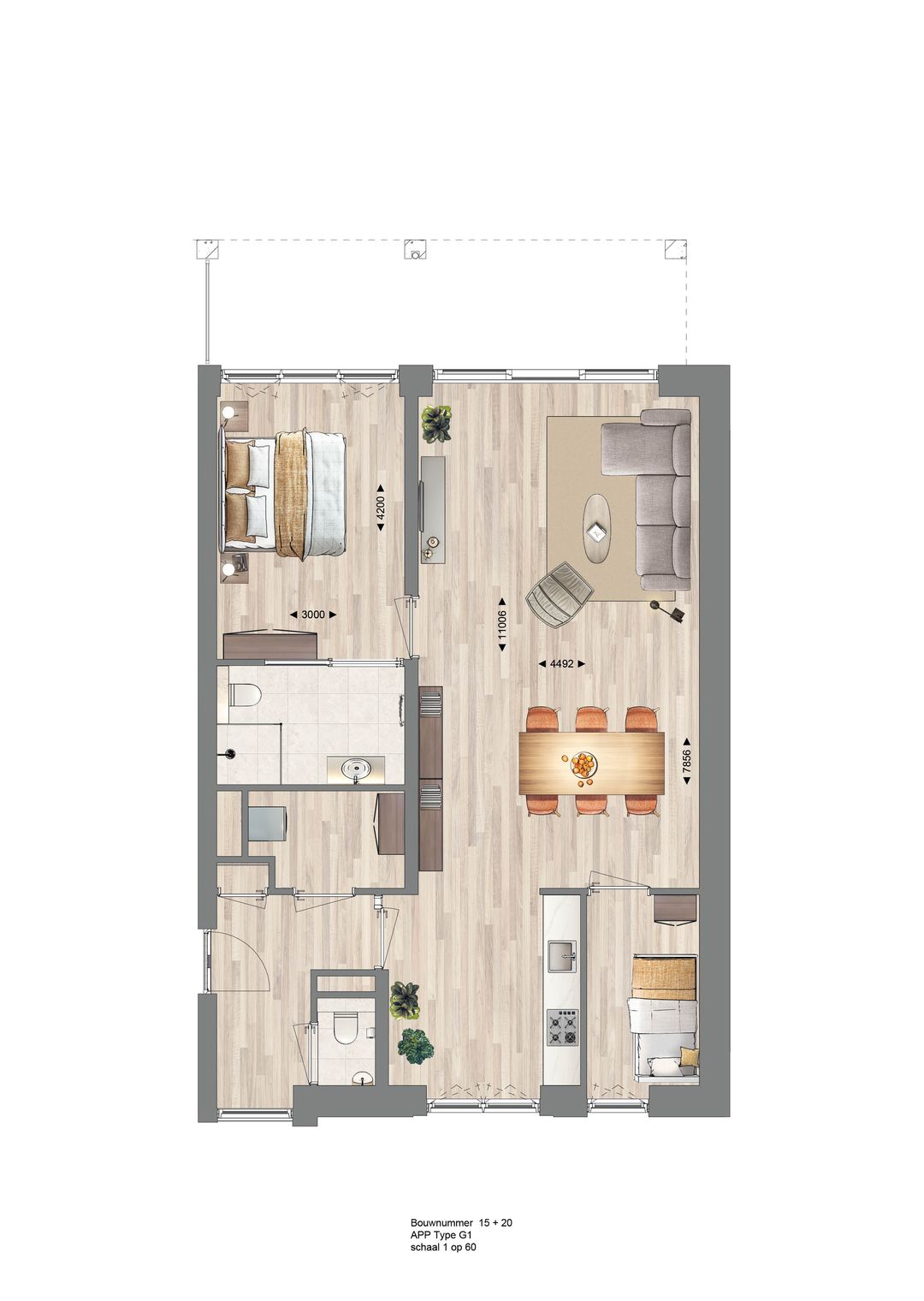 Foto 2 van Appartementen (Bouwnr. 15)