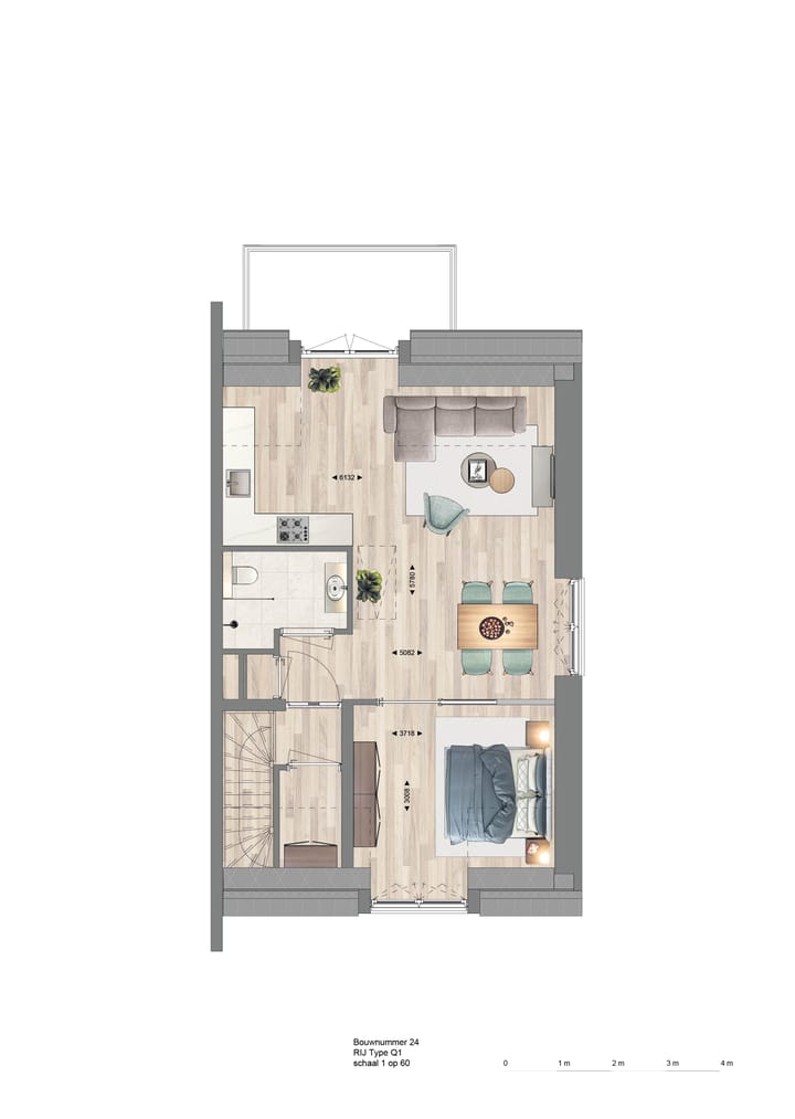 Foto 2 van Appartementen (Bouwnr. 24)