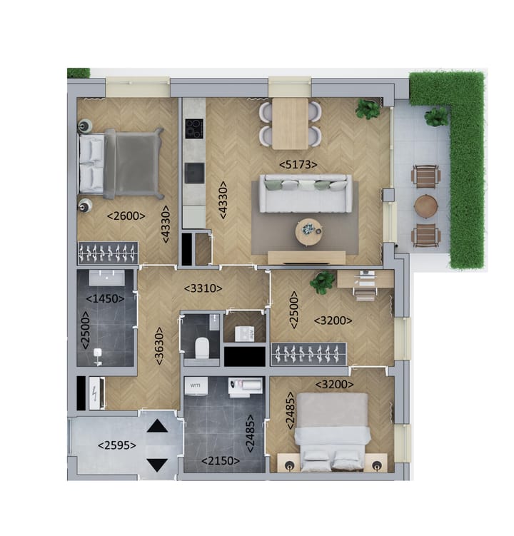 Photo 2 of Kopappartement Luxe (Bouwnr. B3.3)