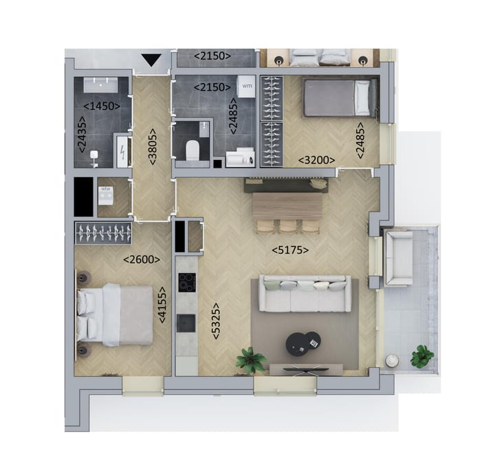 Photo 1 of Kopappartement Standaard (Bouwnr. B1.4)