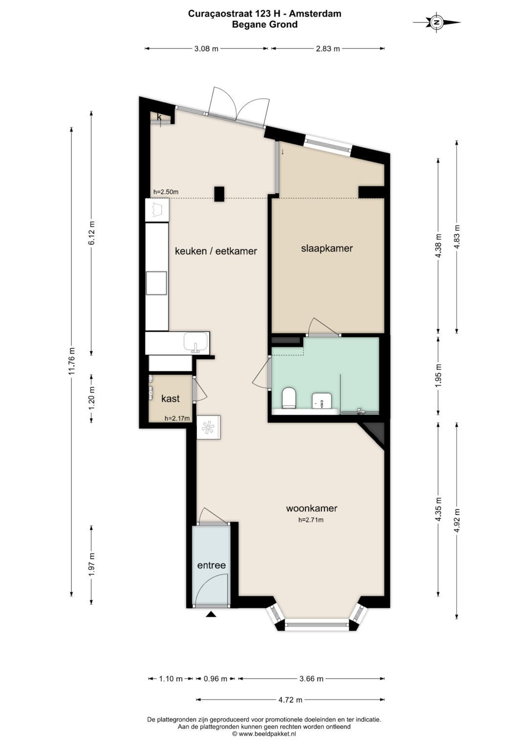 Foto 34 van Curaçaostraat 123-H