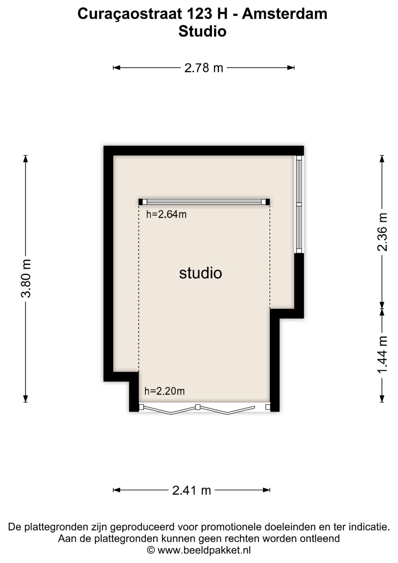 Foto 35 van Curaçaostraat 123-H