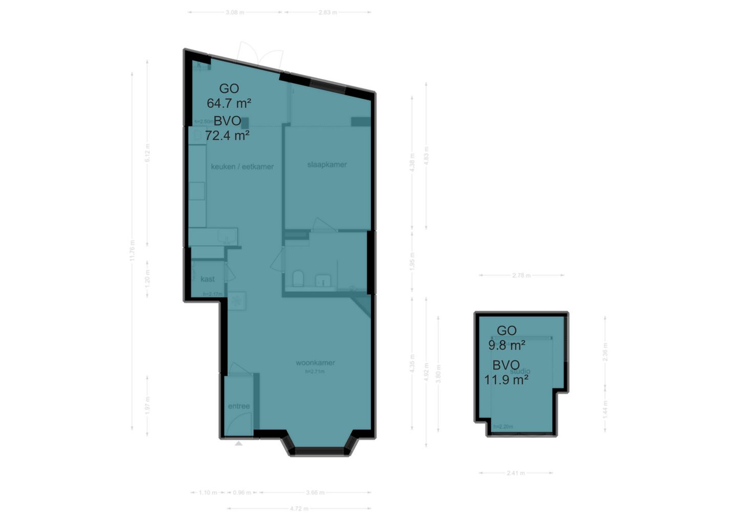 Foto 40 van Curaçaostraat 123-H
