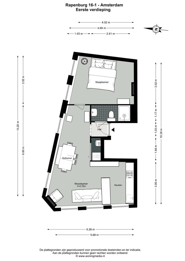 Photo 24 of Rapenburg 16-1