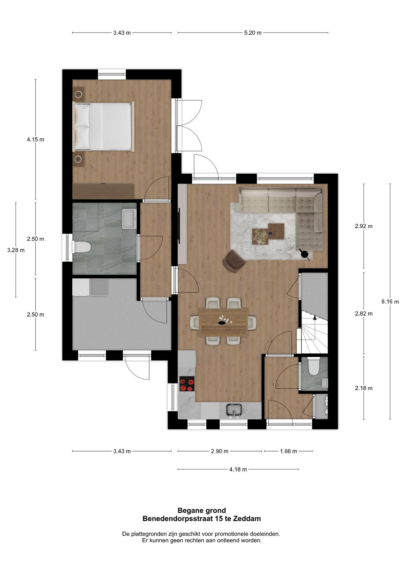 Foto 3 van Benedendorpsstraat (Bouwnr. 1)