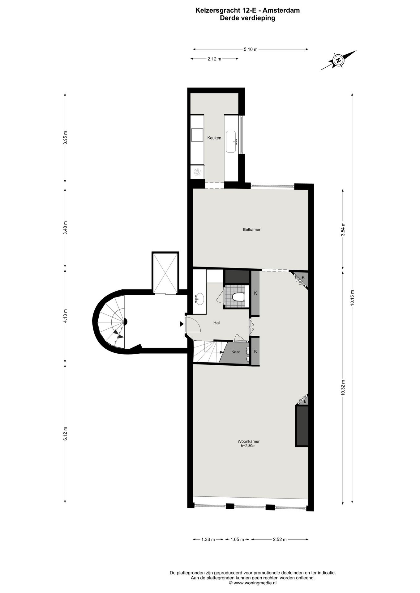 Foto 44 van Keizersgracht 12-E