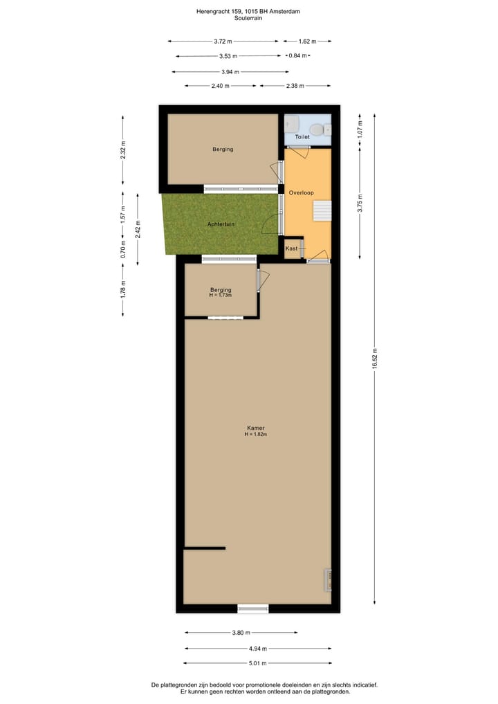 Foto 2 van Herengracht 159