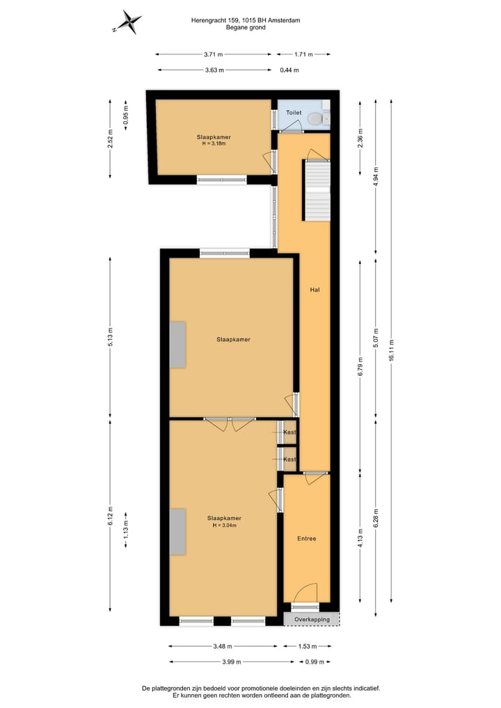 Foto 3 van Herengracht 159