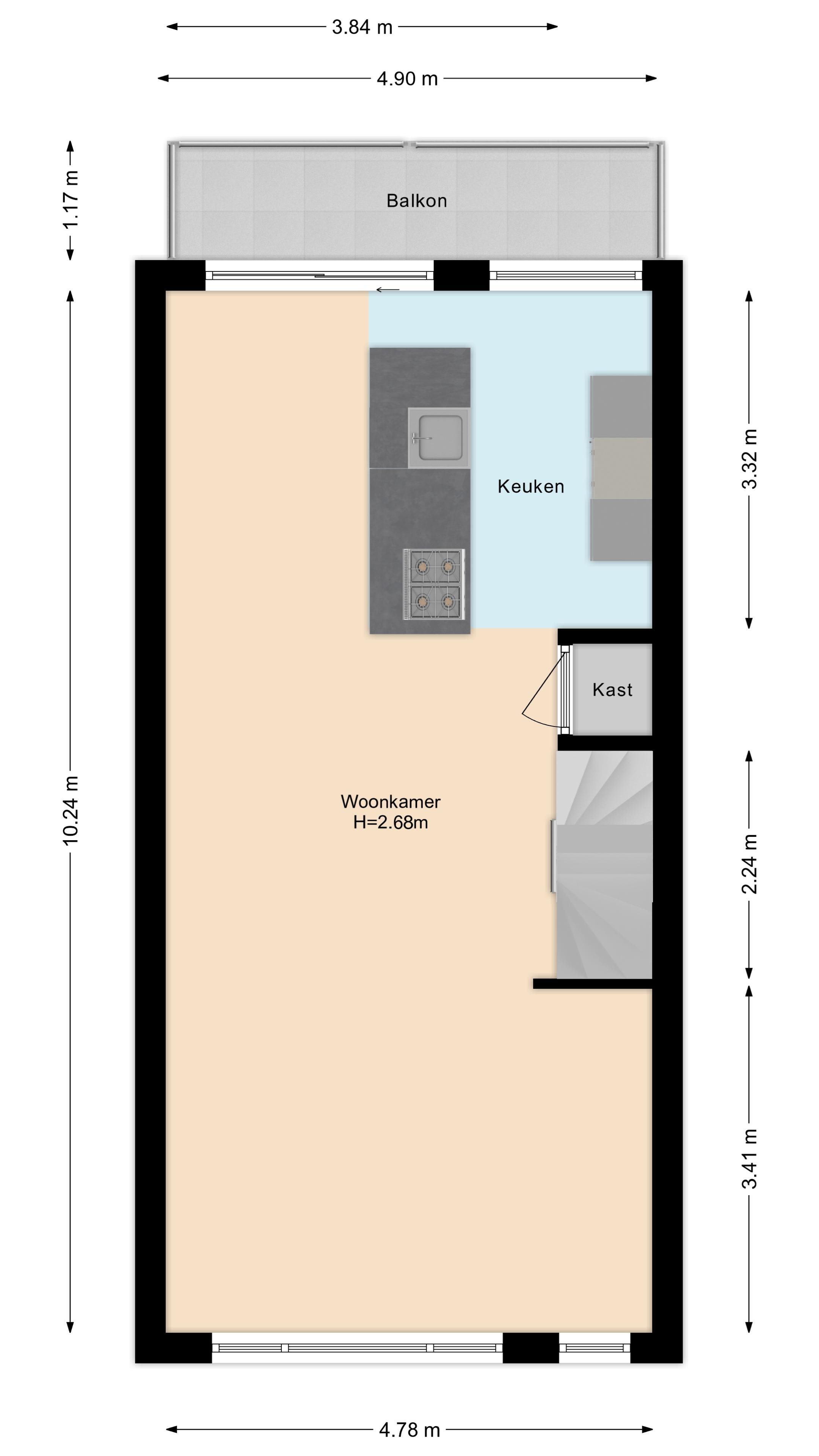 Photo 48 of Grieksestraat 74-A
