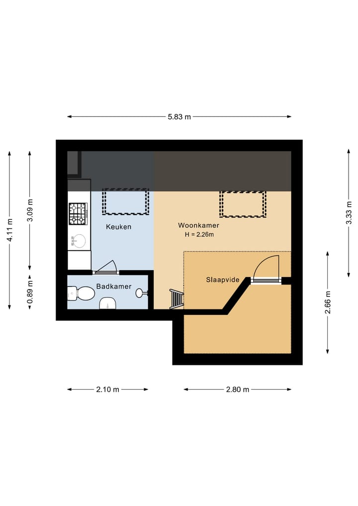 Foto 13 van Albertus Perksteeg 13-F