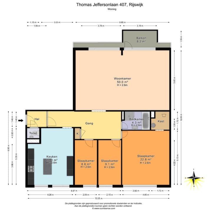 Foto 32 van Thomas Jeffersonlaan 407