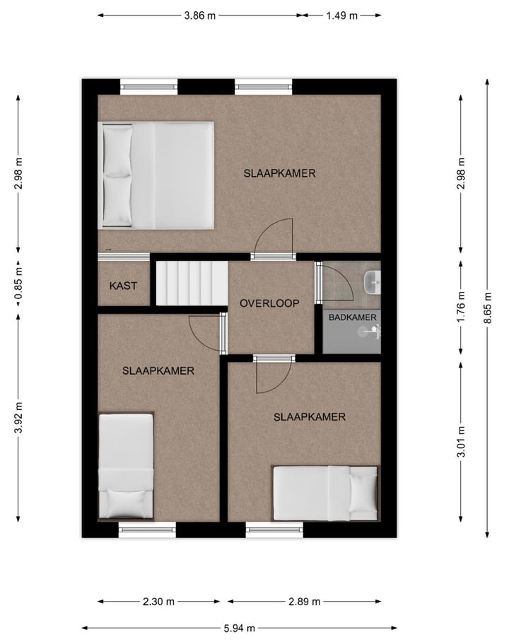 Foto 21 van Burg.Franssenstraat 18