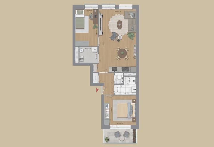 Photo 4 of Appartement type H (Bouwnr. 27)