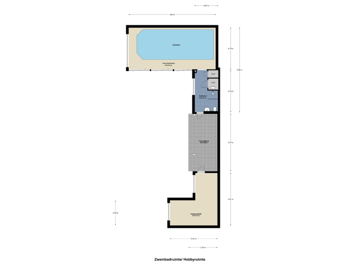 Zwembadruimte_ Hobbyruimte