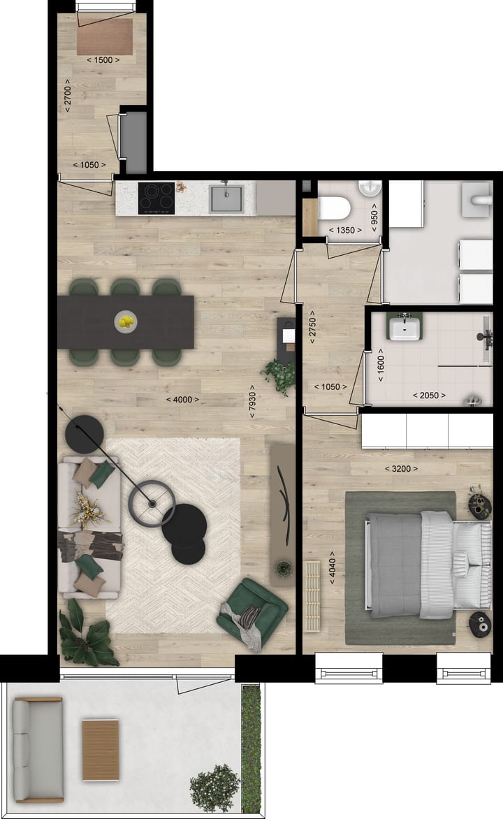 Photo 3 of Appartement type E (Bouwnr. 55)