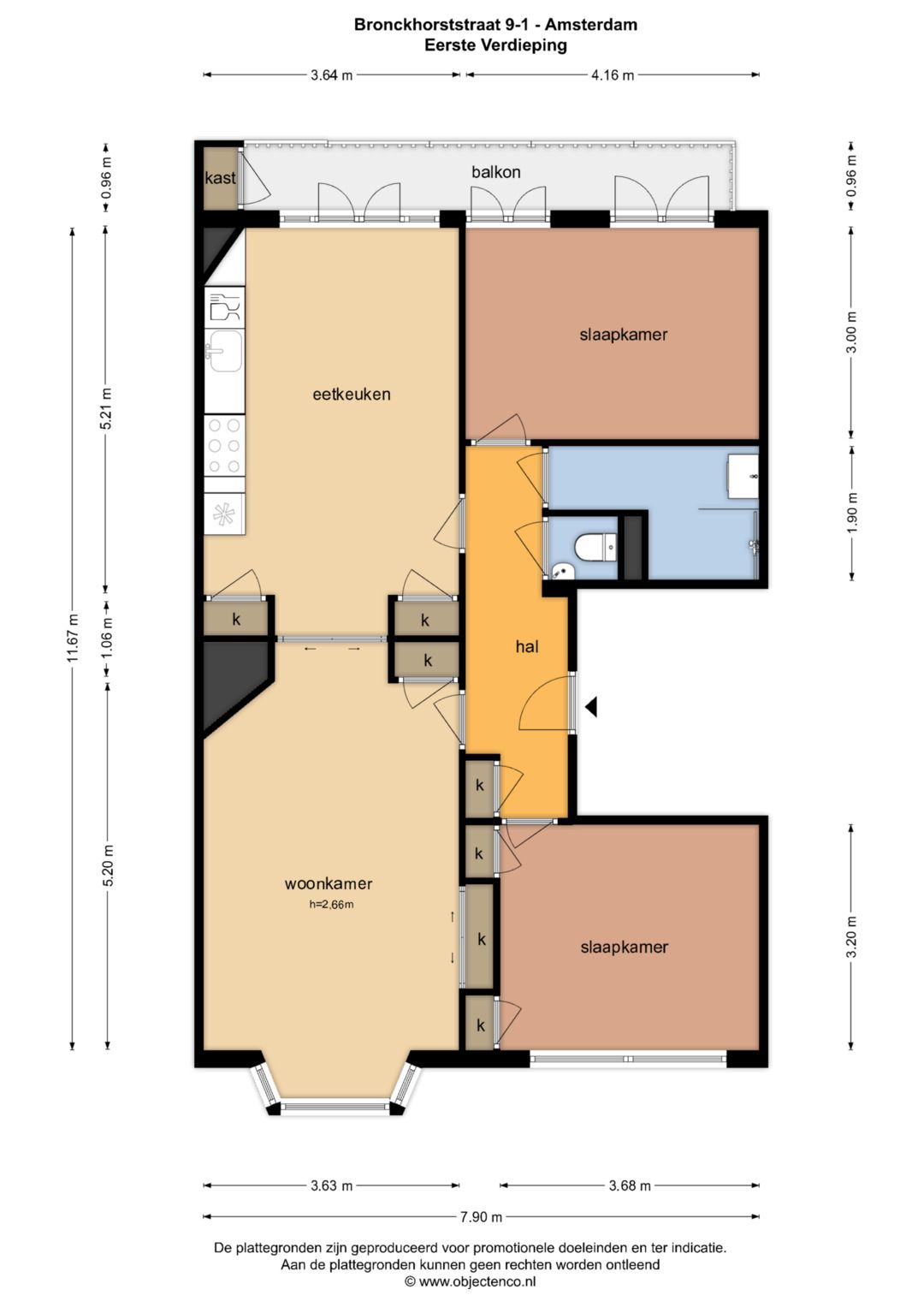 Foto 33 van Bronckhorststraat 9-1
