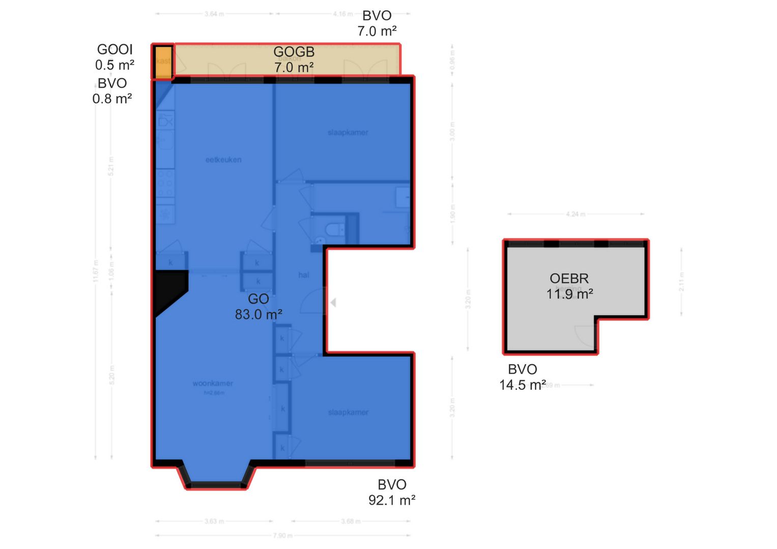 Foto 36 van Bronckhorststraat 9-1