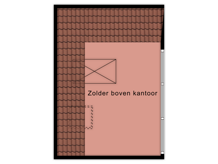 Zolder boven kantoor