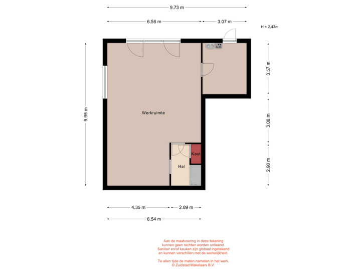 Tijsjesdijk 57 - Souterrain