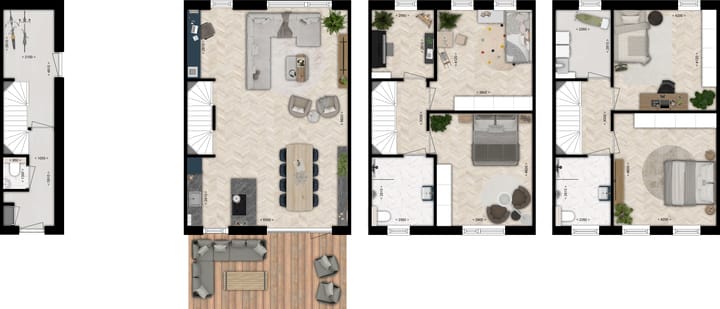 Photo 3 of Stadswoning type O (brugwoning) (Bouwnr. 2)