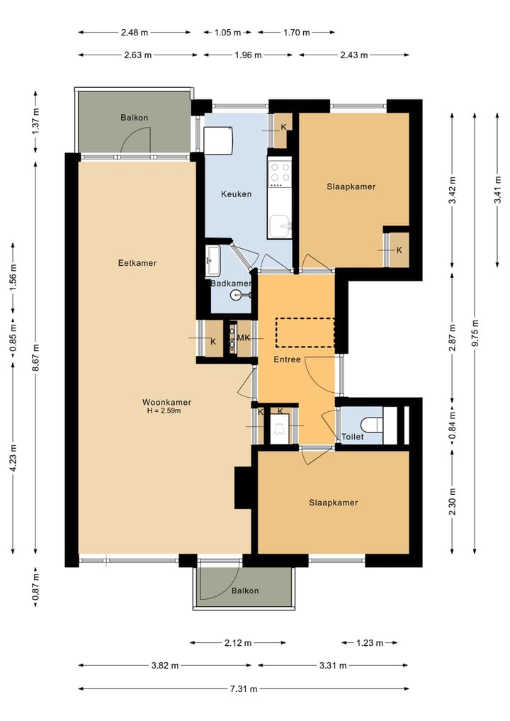 Photo 33 of Evertsenstraat 3-C