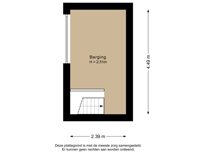 Berging eerste verdieping