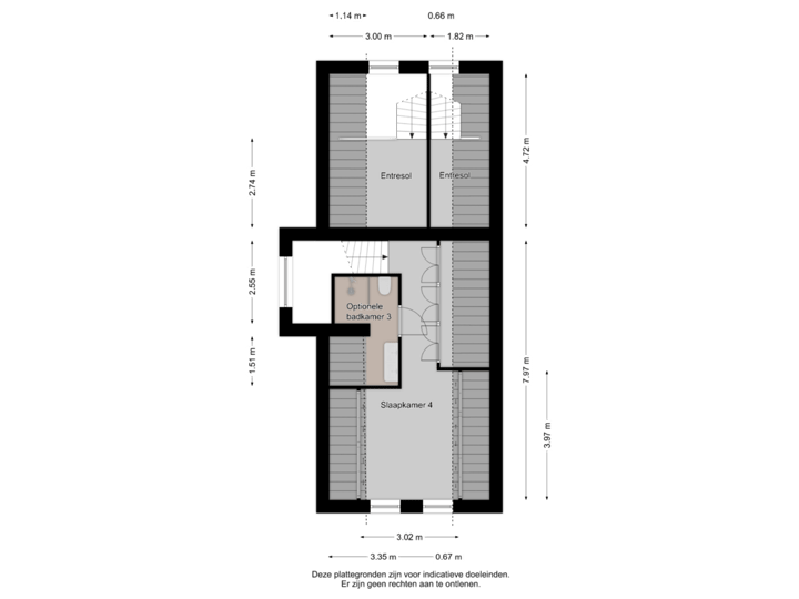 2E VERDIEPING - OPTIONEEL