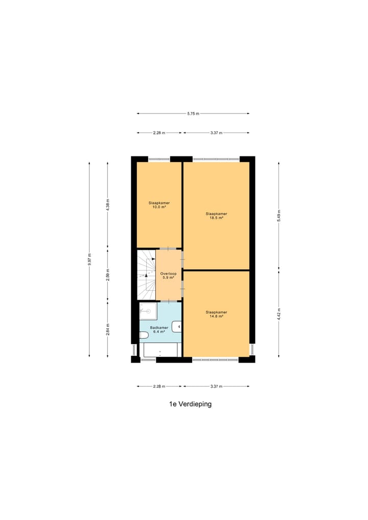 Foto 64 van Ossip Zadkinestraat 8