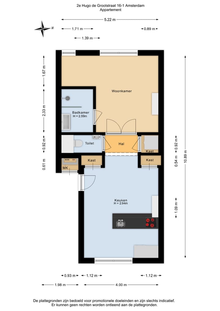 Photo 27 of Tweede Hugo de Grootstraat 16-1