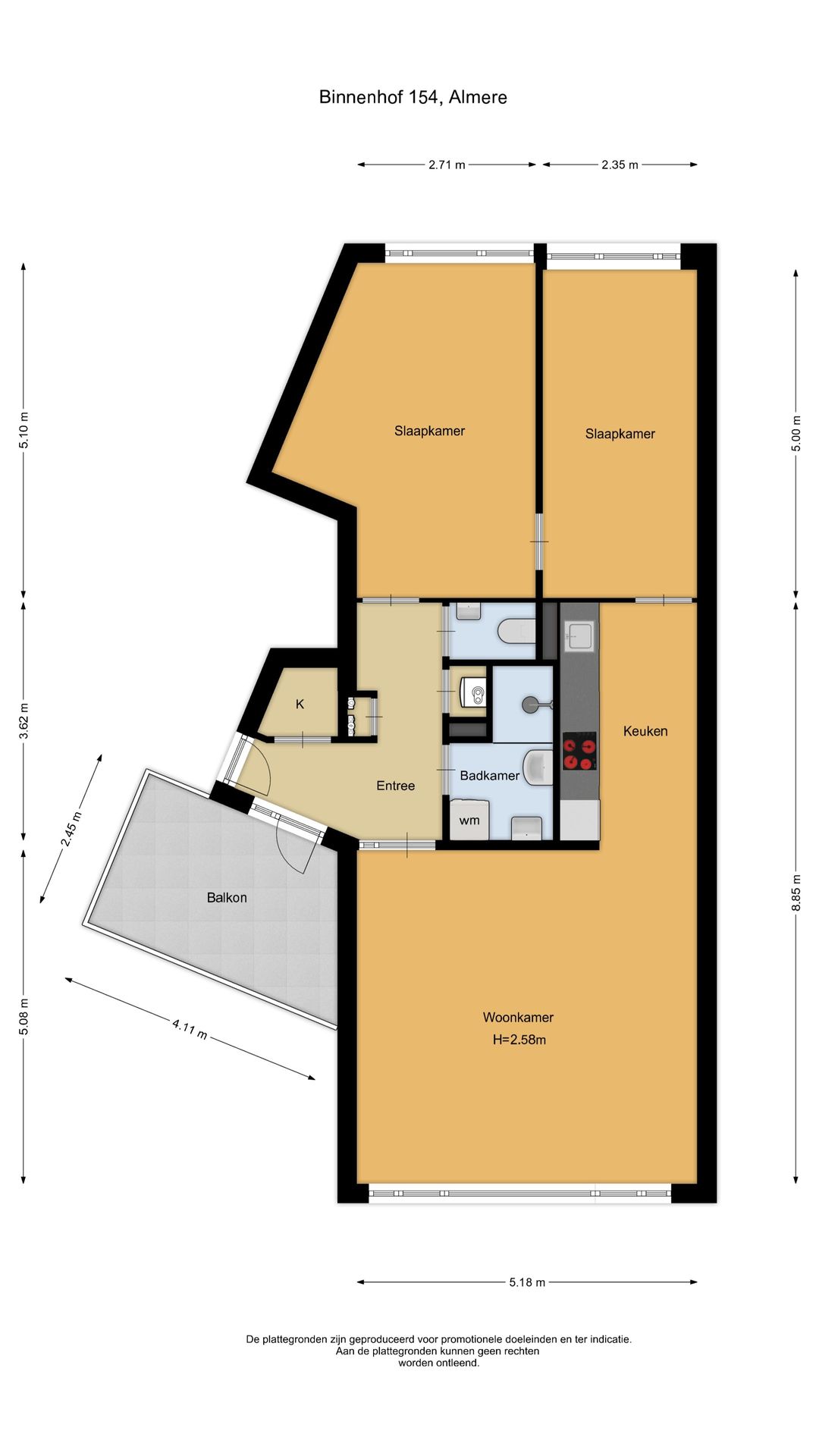Foto 16 van Binnenhof 154
