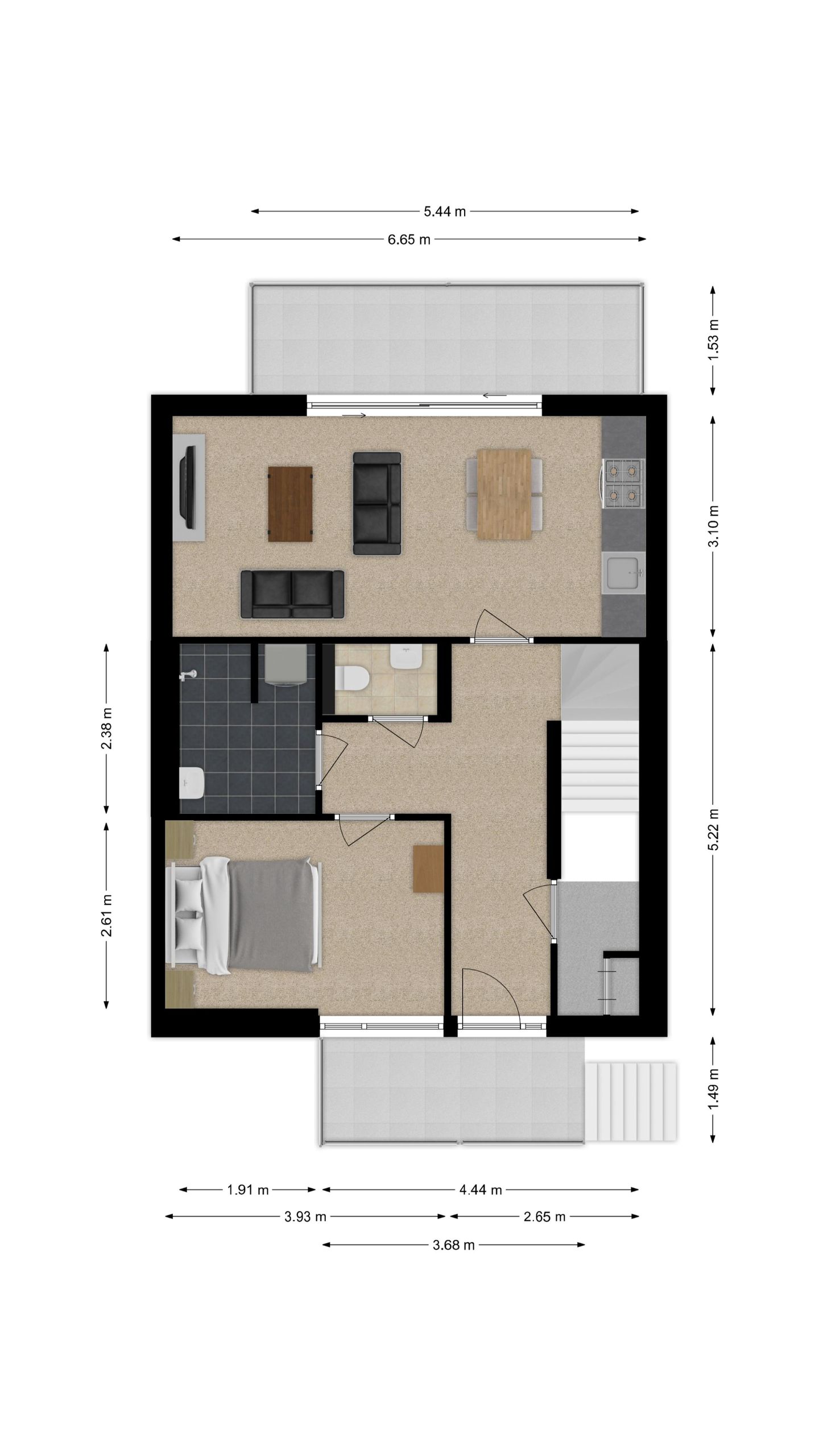 Foto 40 van Fraterstuin 1