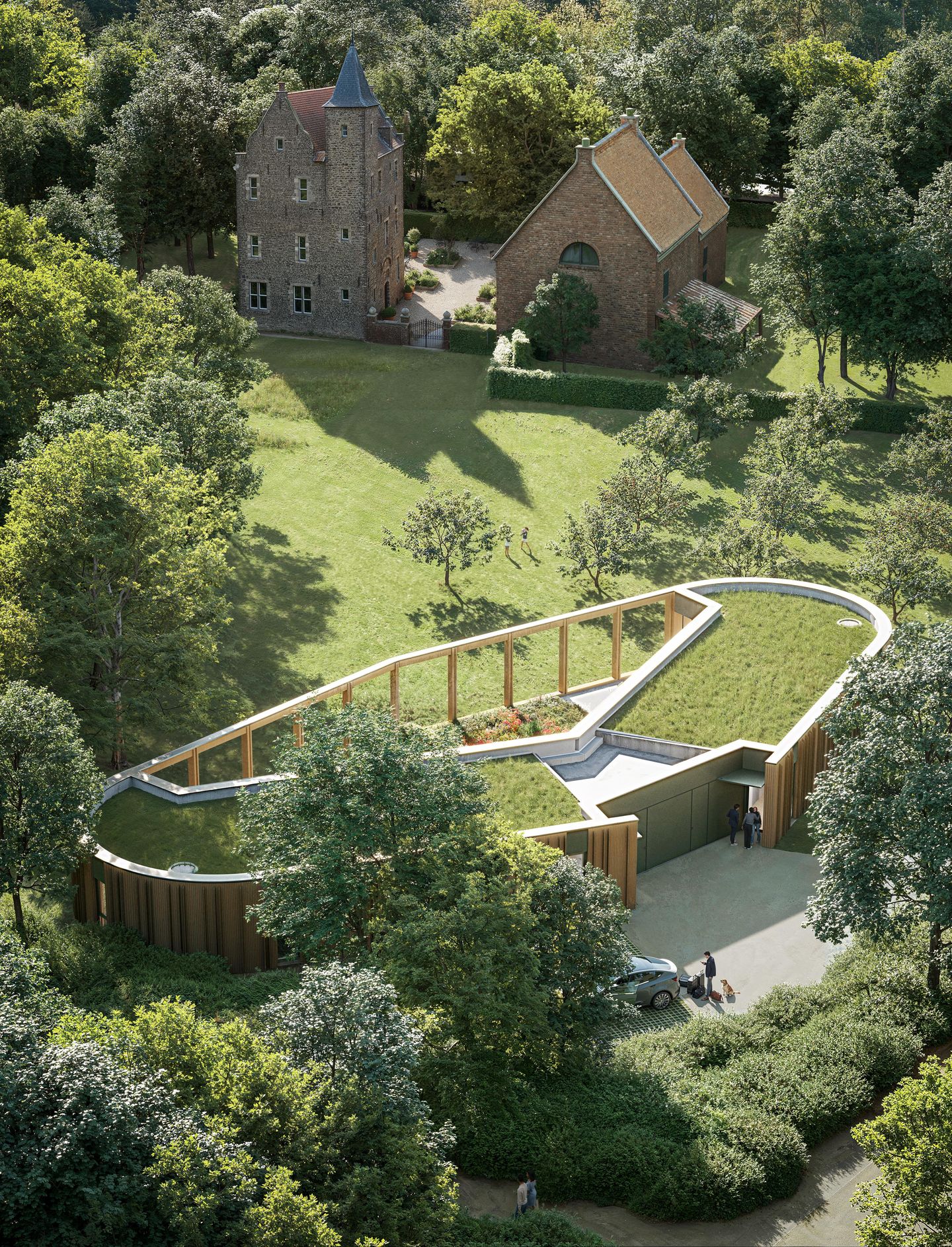 Photo 3 of Tussen de bomen bij de Thooren