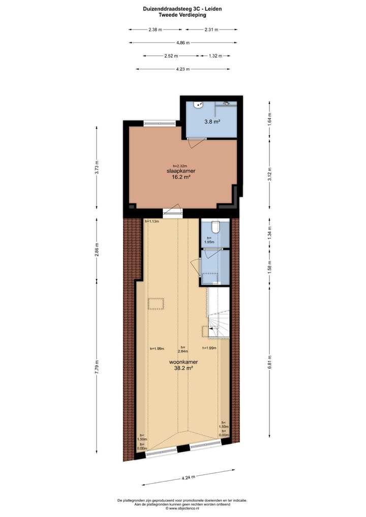 Foto 50 van Duizenddraadsteeg 3-C
