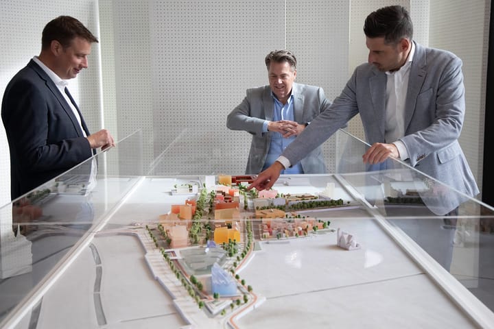 Een promotiefoto voor op kantoor