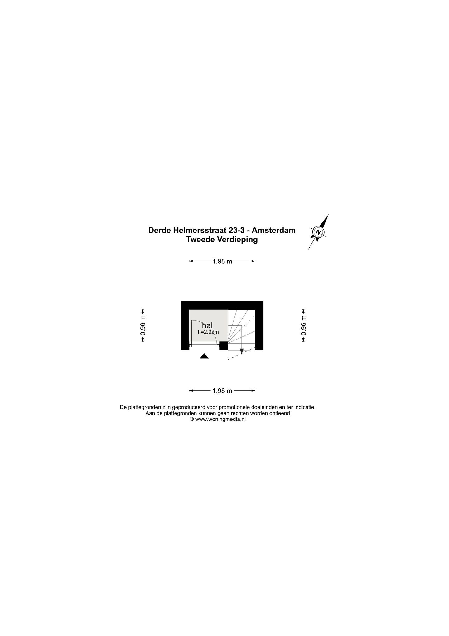 Foto 49 van Derde Helmersstraat 23-3