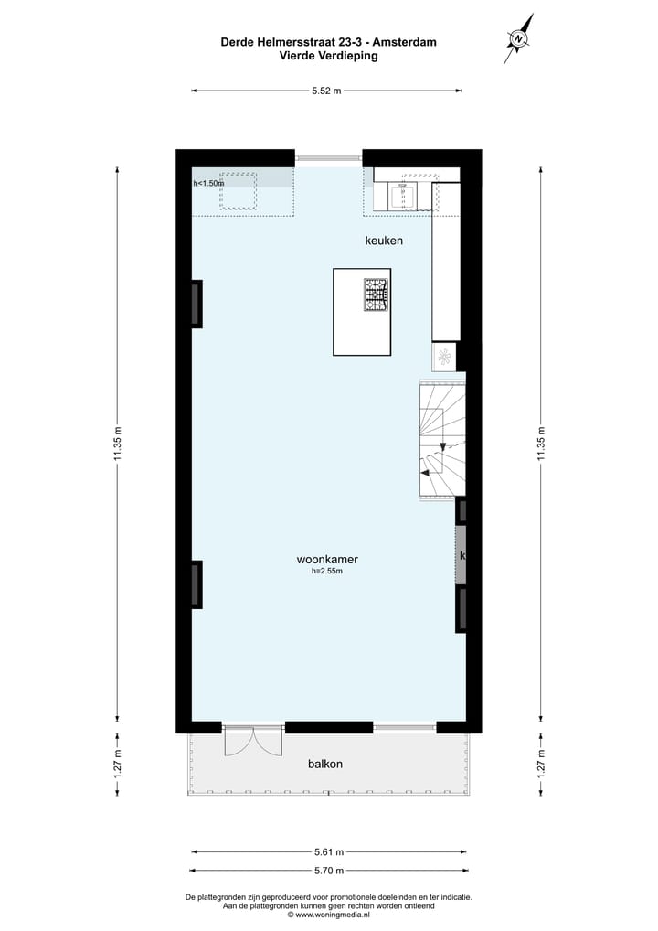 Photo 51 of Derde Helmersstraat 23-3